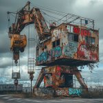 graffiti-covered-crane-stockcake.jpg